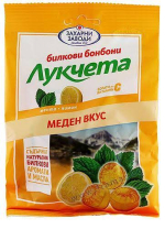 Промо Бонбони Лукчета медени лимон 75 гр. 50 бр./каш