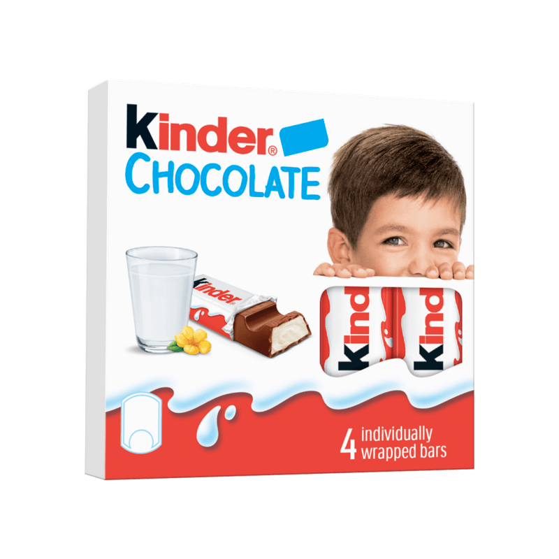 Киндер Шоколад 4 бр 50 гр 20 бр/стек