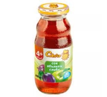Sun Apple and plum juice 4+ 200 ml 6 pcs/stack