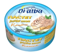 Di Alba Classic Tuna Pate 90 g 24 pcs/box