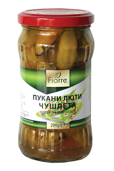 Fiore Roasted Hot Pepper 290g, 6 pcs/case