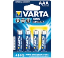 Варта Батерии Алкални ААА 4 бр/блистер 10 блистера/кутия