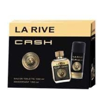 Комплект La Rive Мъжки парфюм+Душ гел CASH
