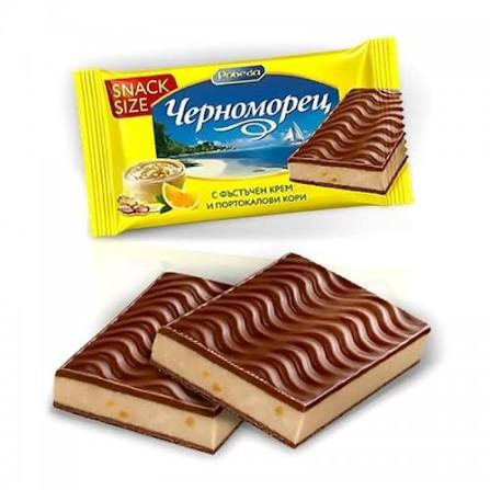 Шоколадов бар Черноморец 47 гр 20 бр./кут