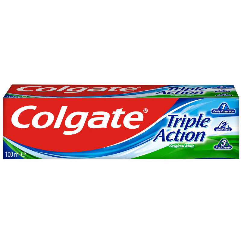 Зубная паста Colgate Тройное действие 75 мл 12 шт/упаковка