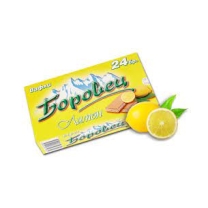 Вафли Боровец лимон 550 гр 20 бр/каш
