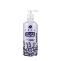Leganza liquid soap Organic Lavender 500ml 12 pcs./box.