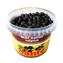 Промо Маслини Санте черни в зехтин 1 кг/кут