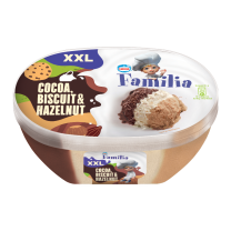 Сладолед Фамилия Шоко биск лешник 4*2 л