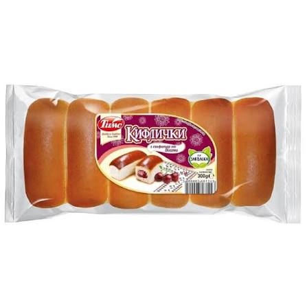 Промо Тимс кифлички вишна 250 гр. 15бр./каш