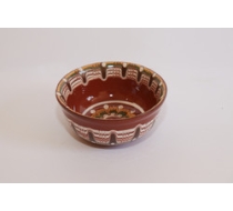 Ceramic Bowl 12 cm Trojan pattern