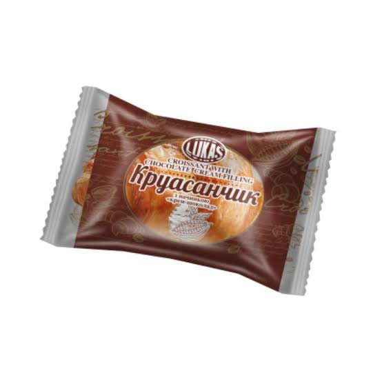 Кроасан Лукас какао 45 гр 32 бр/кутия