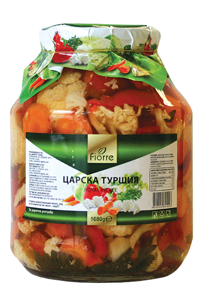 Фиоре Царские Ассорти Соленья 1680 г 6 шт./коробка