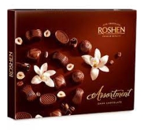 Шоколадови бонбони Рошен Асорти Класик Дарк 154гр