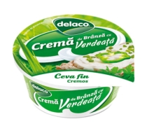 Делако Крема сирене със зелени подправки 140 гр