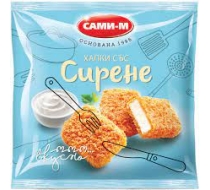 Sami-M Breaded bites with cheese 0.400 15 pcs/case L22427-72006