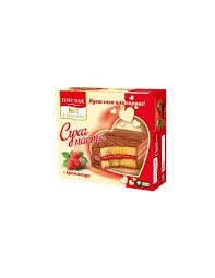 Промо Суха паста Престиж с крем ягода 300 гр12 бр/каш
