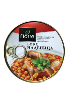 Фиоре Боб с наденица 300 гр 6 бр./ст.