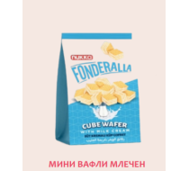 Нукка Мини вафли млечен шоколад 200 гр 12 бр/каш