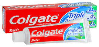 Зубная паста Colgate Тройное действие 50 мл 12 шт/упаковка