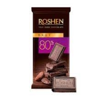 Шоколад Рошен Дарк 80% 85гр. /35бр.