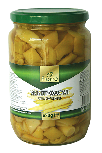 Fiore Sarı Fasulye 680 g.12 adet/koli. L010922A