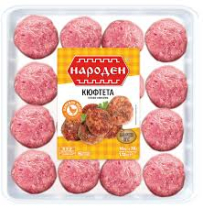 Промо Народен Пилешки кюфтета 16 х 70 гр 4 тар/кашон