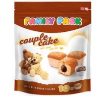 Cupcake Kapple cake with cocoa Family 200 g 9 pcs./box